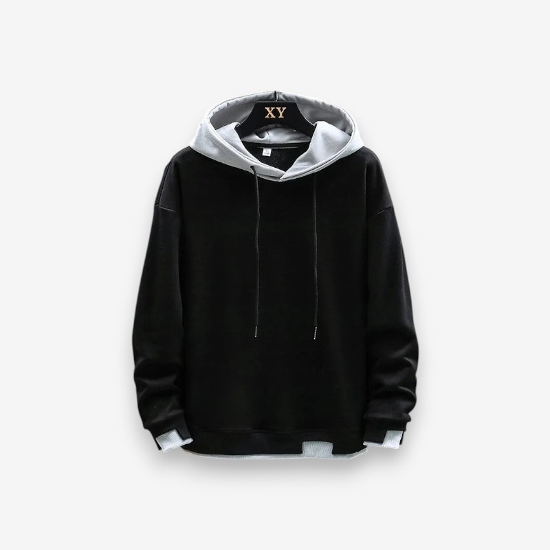 Sweat à Capuche Oversize Manches Longues