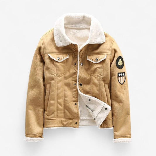 Veste Polaire Élégante Manches Longues avec Poches - LuxeStyle