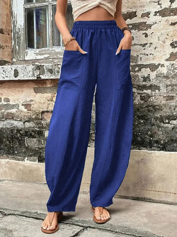 Pantalon Large Décontracté Pour Femmes