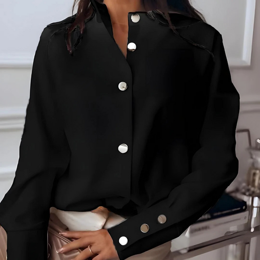 Chemise Femme Élégante Manches Longues - luxestyle