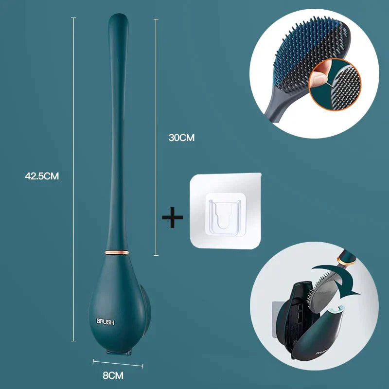 Brosse WC Longue Manche Douce