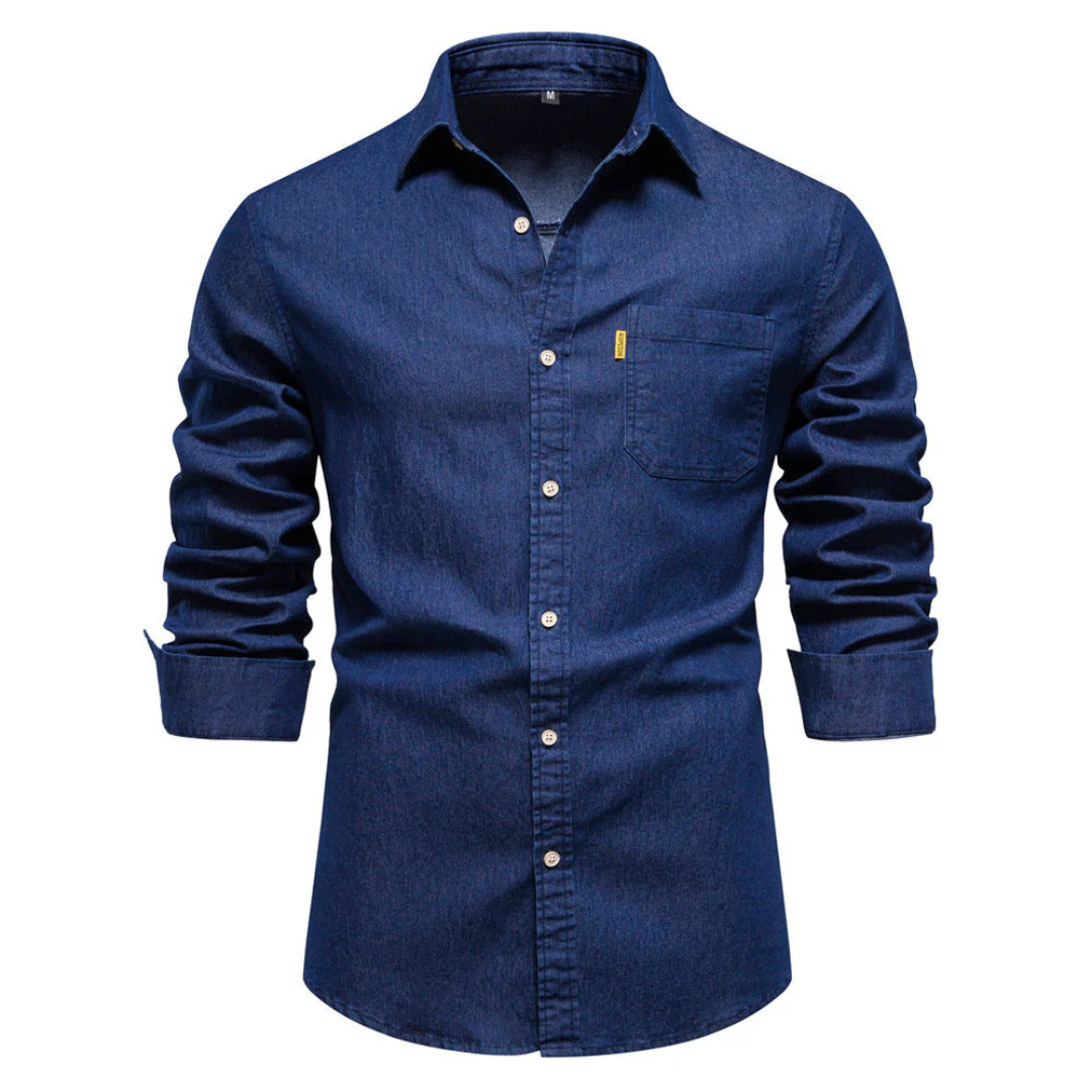 Chemise Homme Classique à Manches Longues