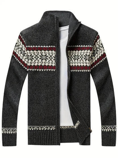 Cardigan Chic à Manches Longues pour Homme