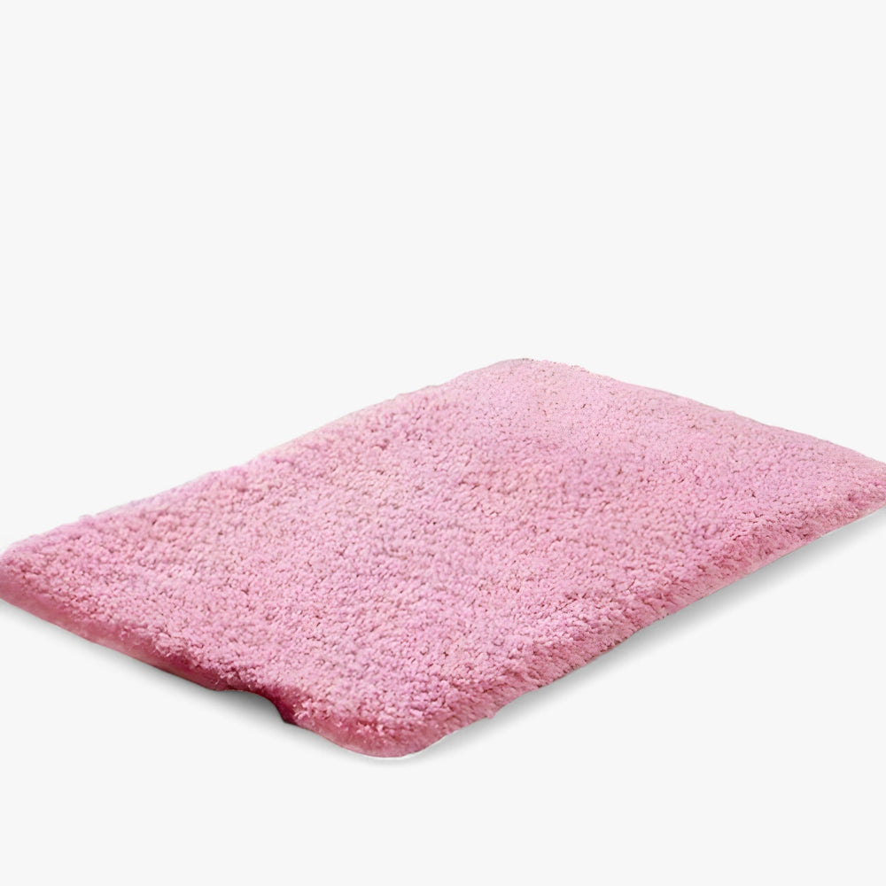 Tapis de bain moelleux et absorbant avec grande adhérence