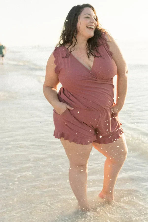 Maillot de Bain Femme Élégant – Modèle Gainant avec Soutien Intégré, Léger et Confortable