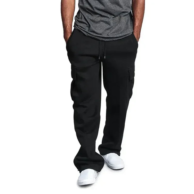 Pantalon de sport homme pratique avec poches côté