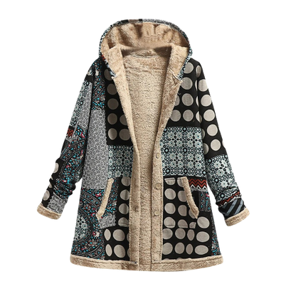 Manteau Femme Élégant Col Montant Hiver