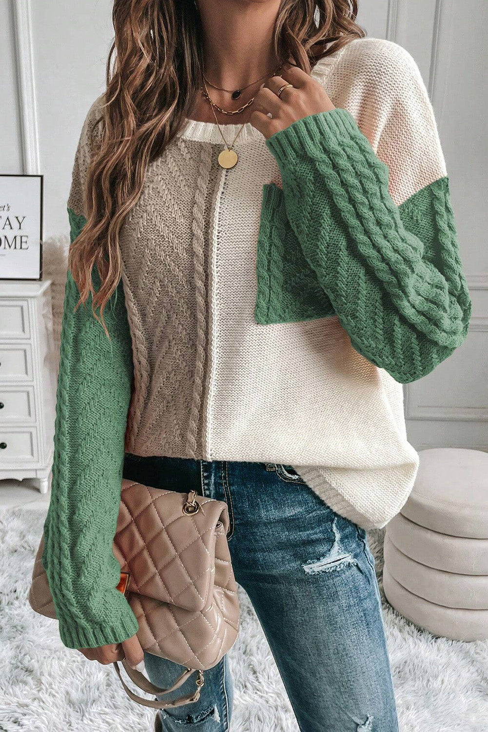 Pull Femmes Coloré Décontracté Quotidien - LuxeStyle