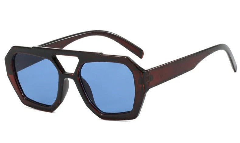 Lunettes de Soleil Femmes Élégantes Carrées avec Protection UV