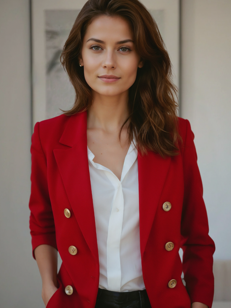 Veste Femme Stylish – Blazer Confort en Tissu de Luxe pour Look Raffiné