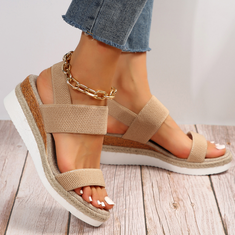 Sandales Plates-Formes Féminines Été Confortable - LuxeStyle