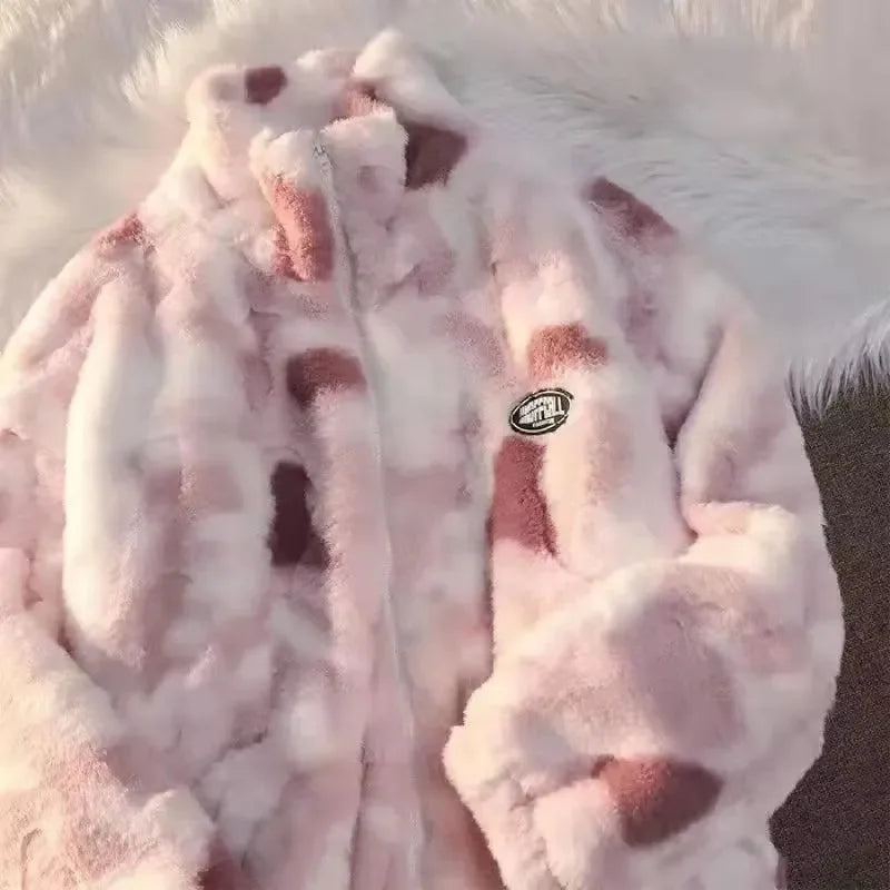 Veste Hiver Colorée Zippée Féminine