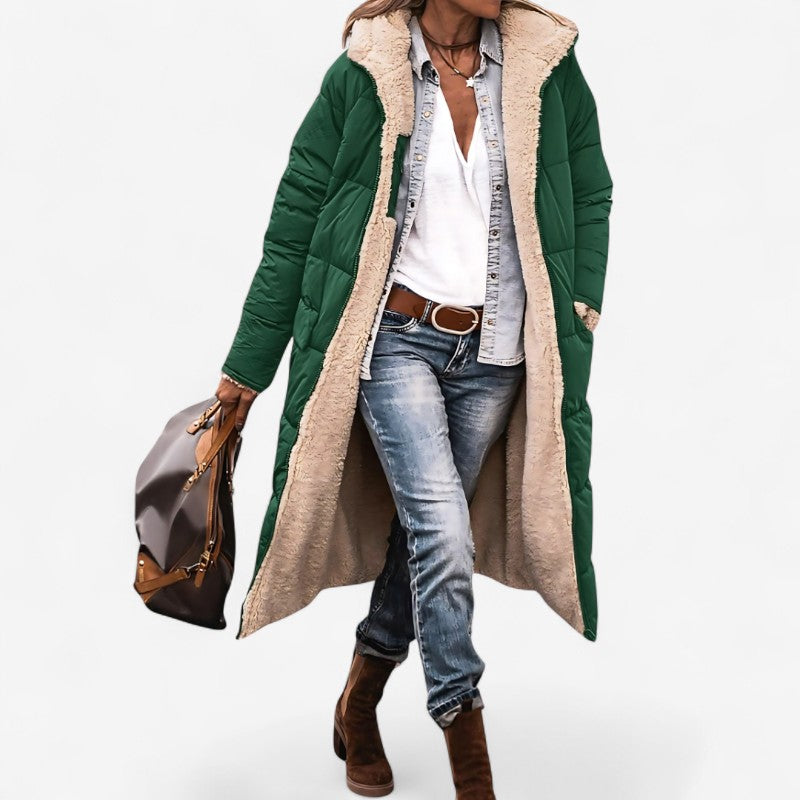 Veste Femme Élégante avec Manches Longues et Poches Profondes