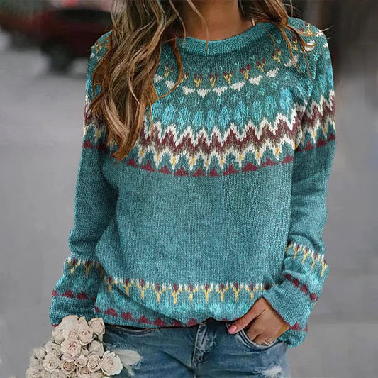Pull Femme Chic à Motif Marin Douillet - LuxeStyle