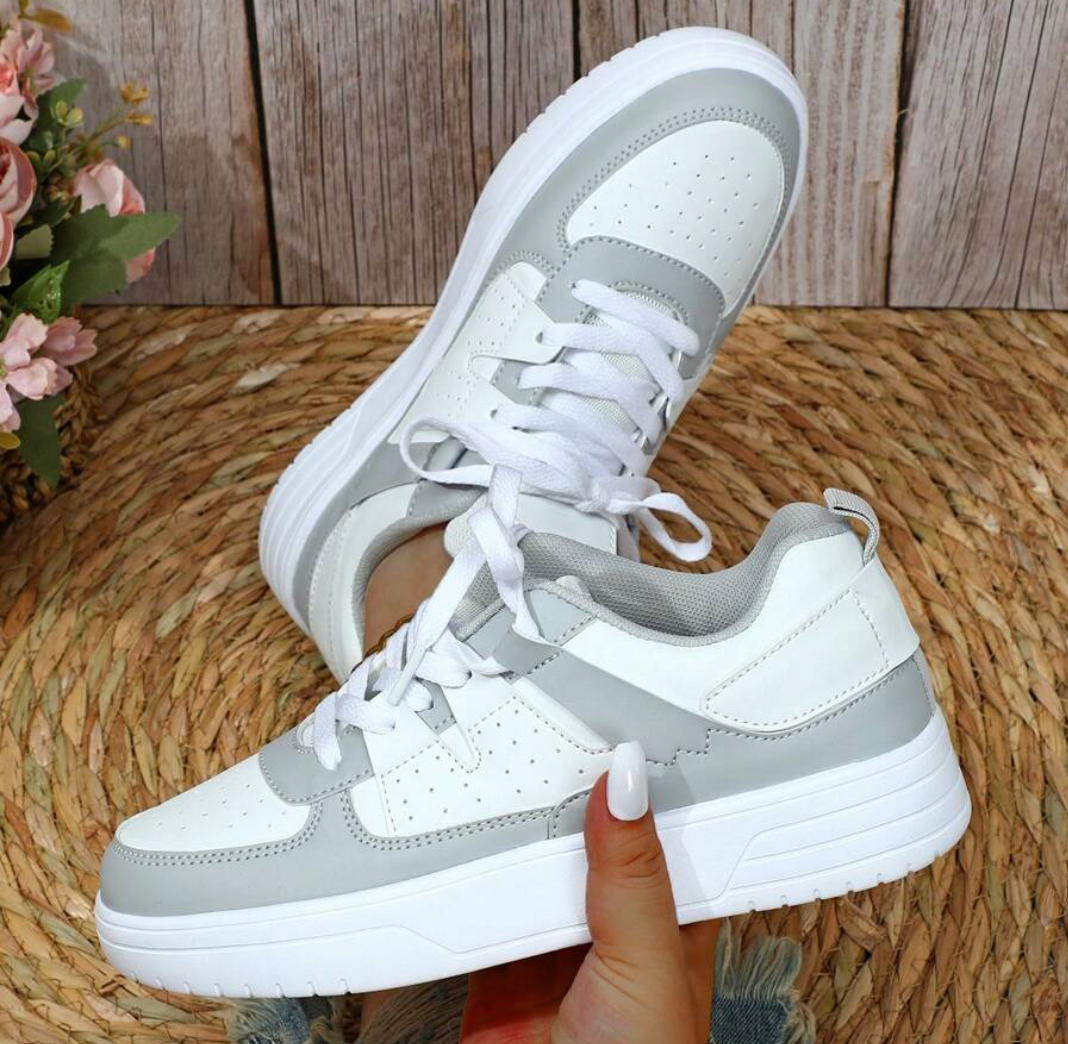 Baskets Femme Colorées Synthétiques