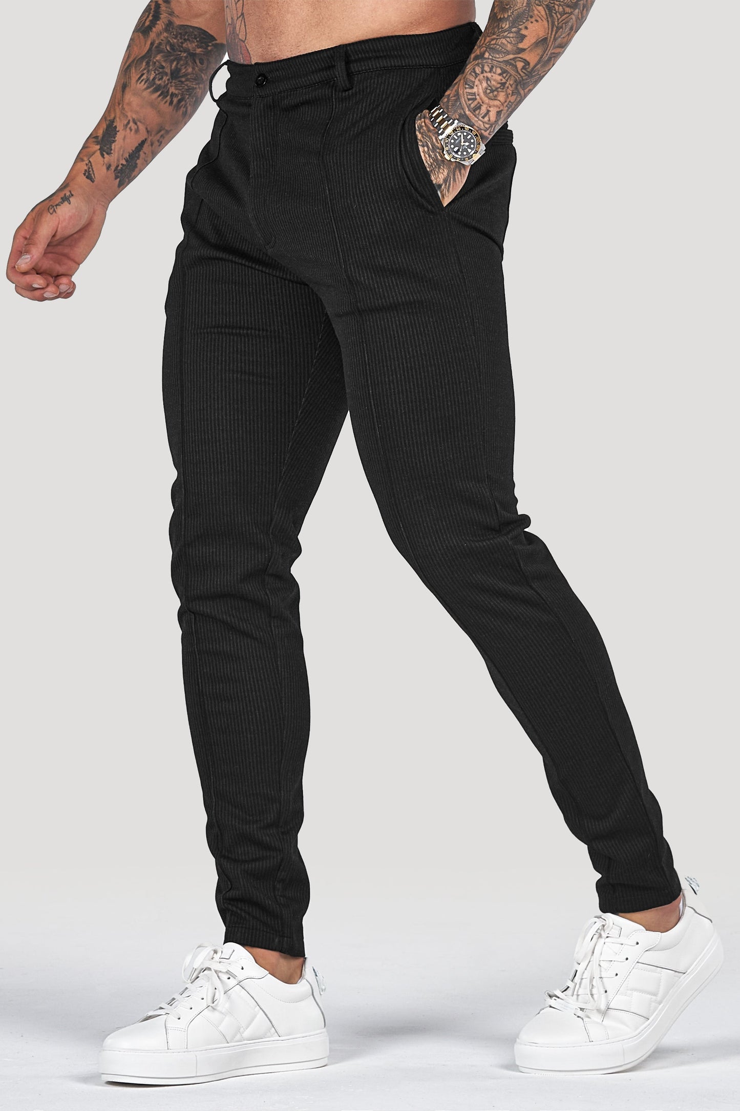 Pantalon Homme Style Élégant pour Bureau et Loisirs