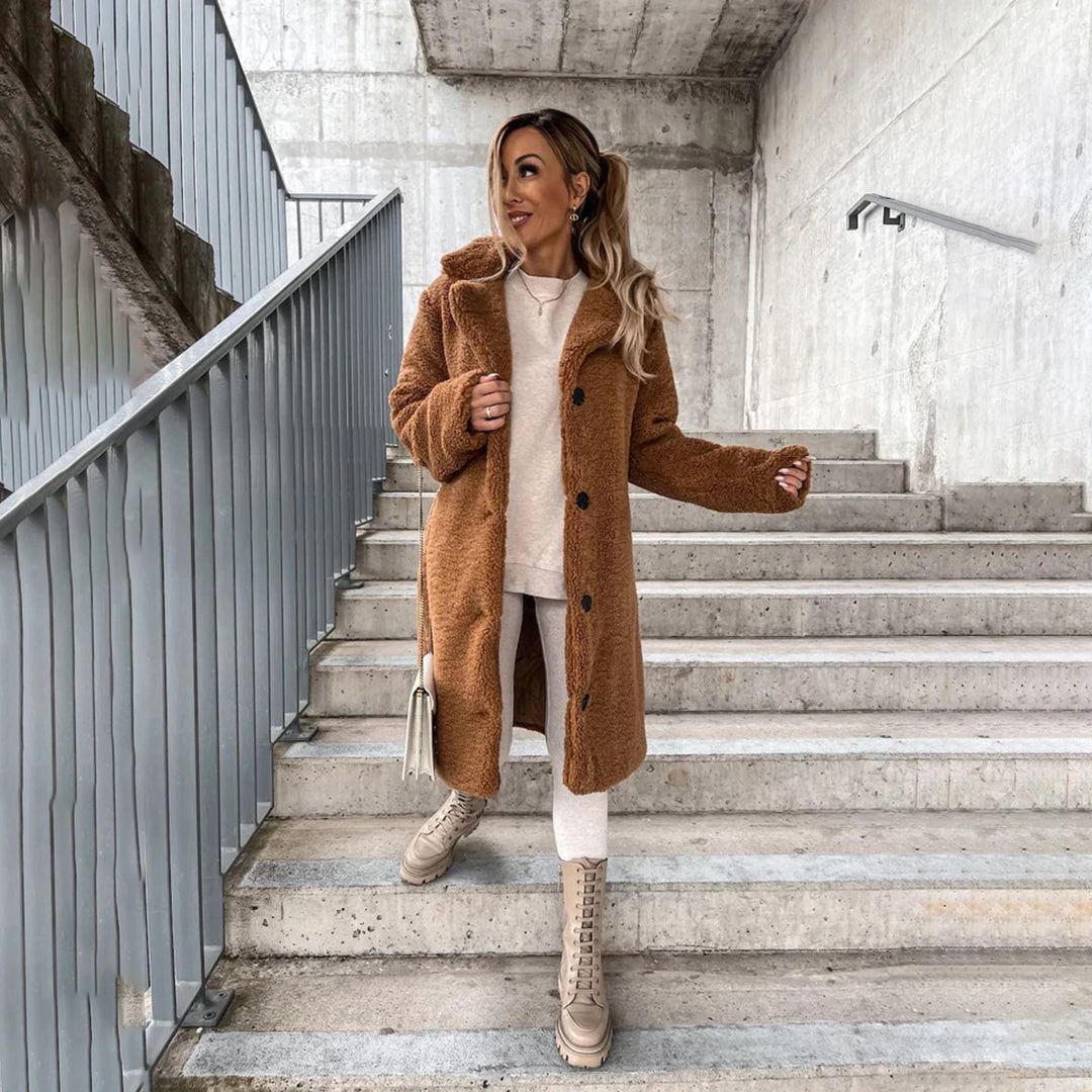 Manteau Femme Hiver Doux et Luxe