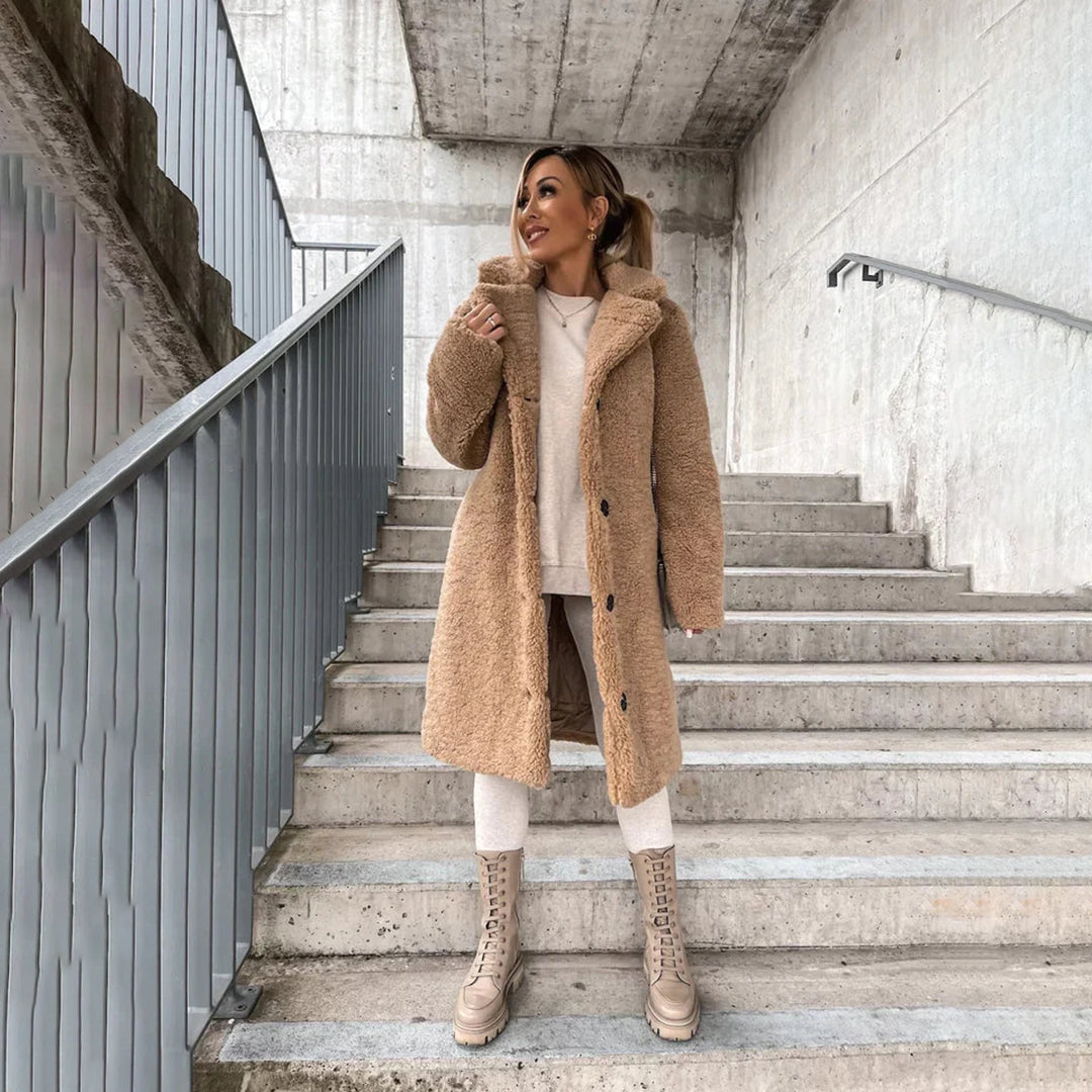 Manteau Femme Hiver Doux et Luxe