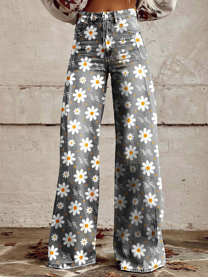 Pantalon femme Élargi Confortable