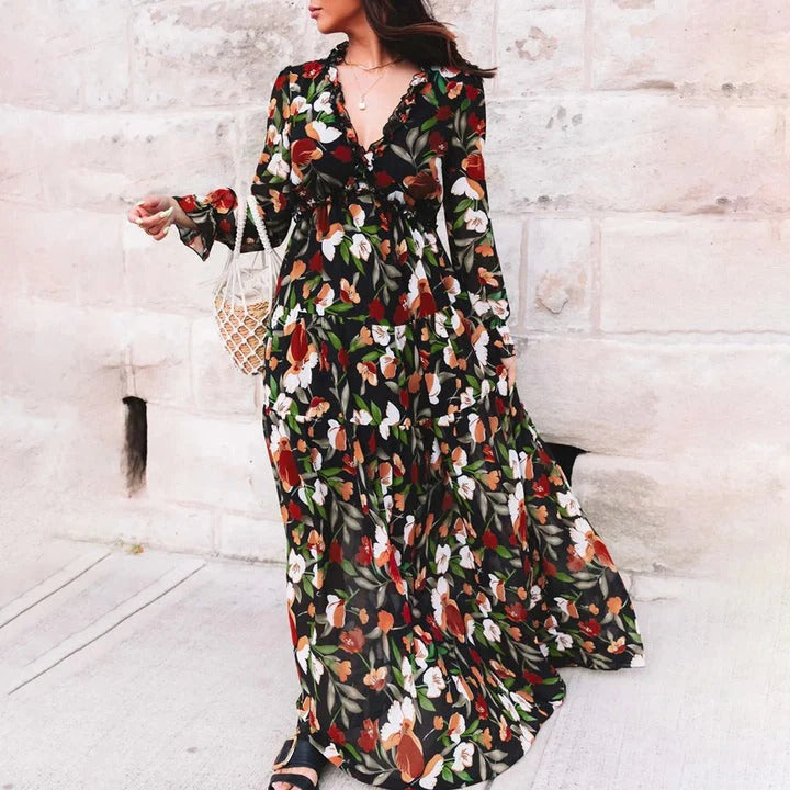Robe Été Florale Pour Femme | Parfaite Pour Plage Et Fêtes