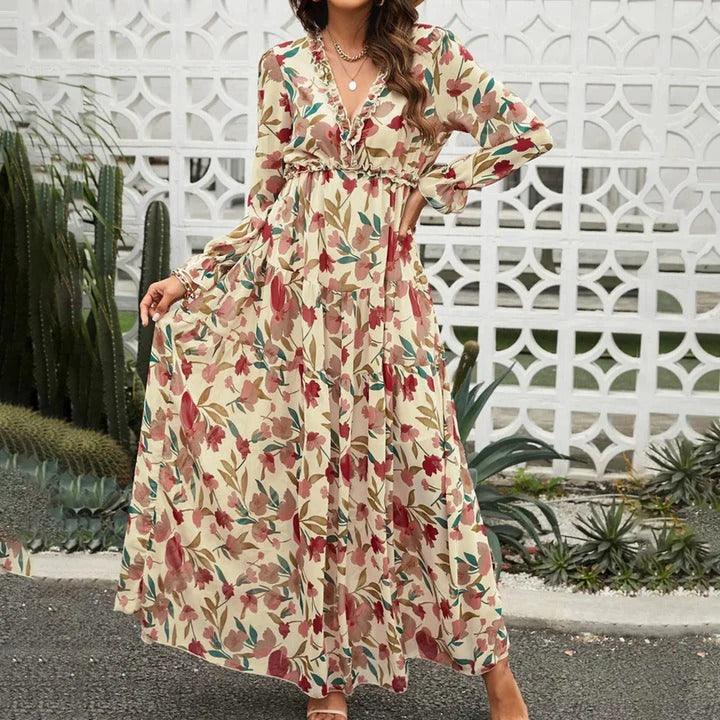 Robe Été Florale Pour Femme | Parfaite Pour Plage Et Fêtes