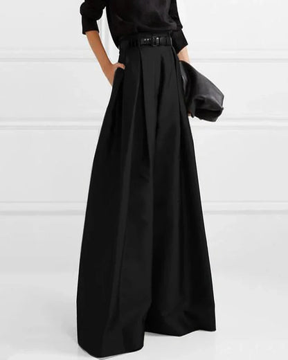 Robe de soirée noire femme chic