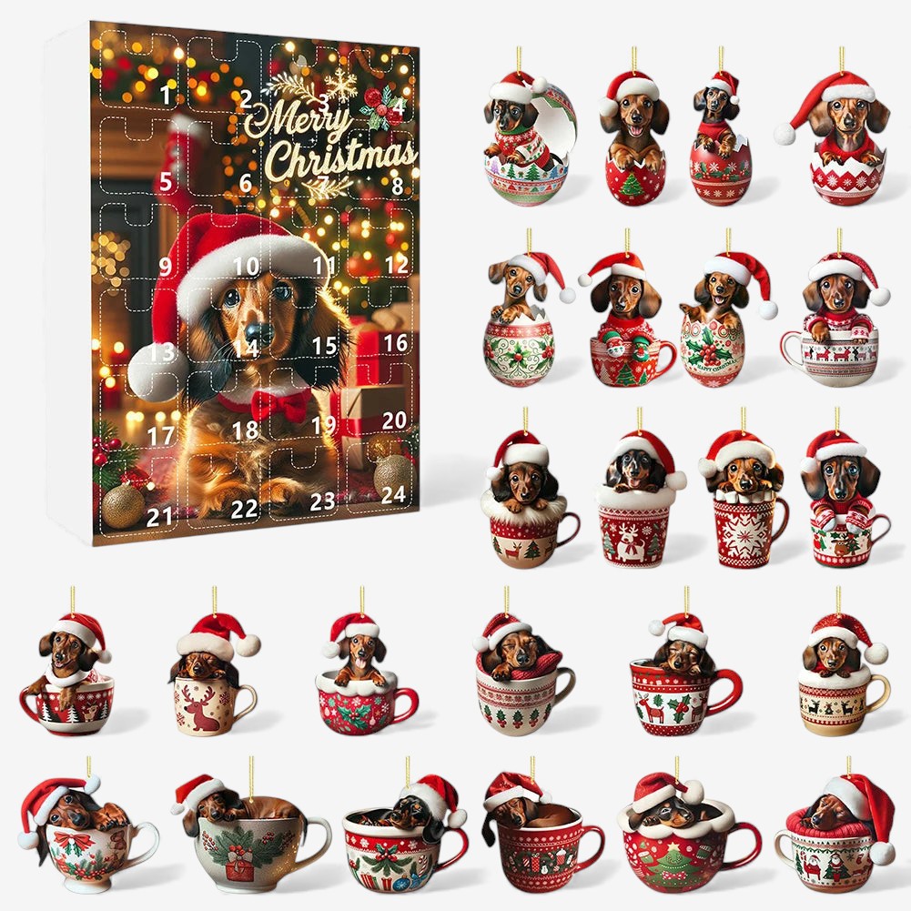 Calendrier de Noël Canin Chien Mignon - LuxeStyle