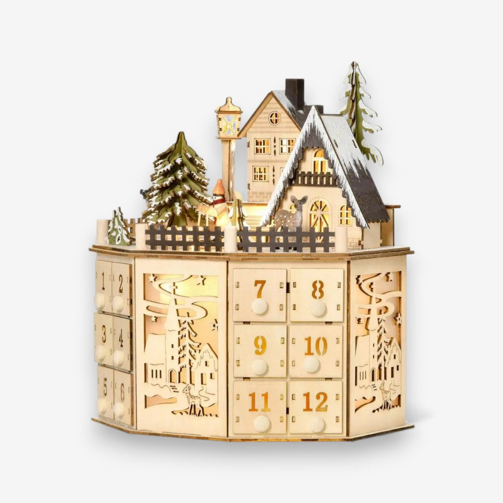 Calendrier de l'Avent Lumineux pour Bijoux - LuxeStyle