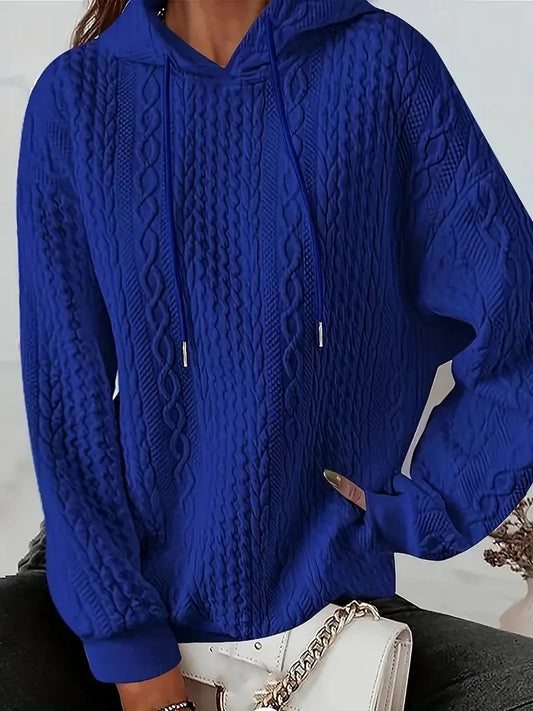 Sweat à Capuche Féminin Hiver Doux - luxestyle
