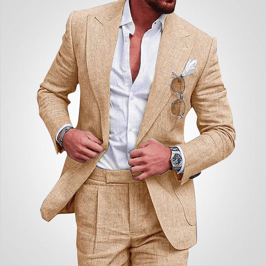 Costume Homme Slim Fit Deux Pièces Élégant - LuxeStyle