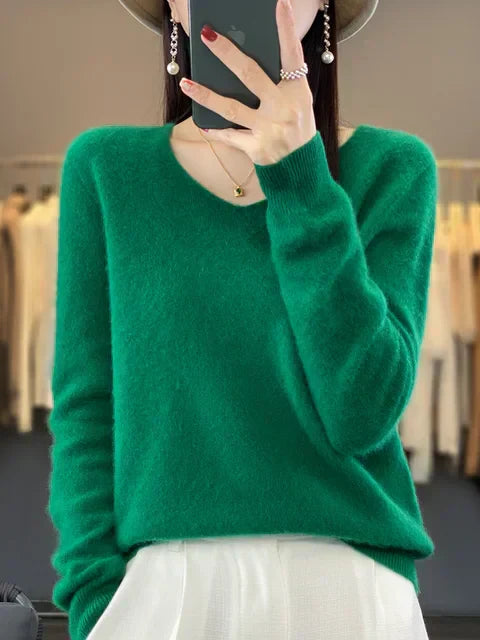 Pull Femme Chic Tricot Mélange Douceur & Confort Manches Longues - LuxeStyle