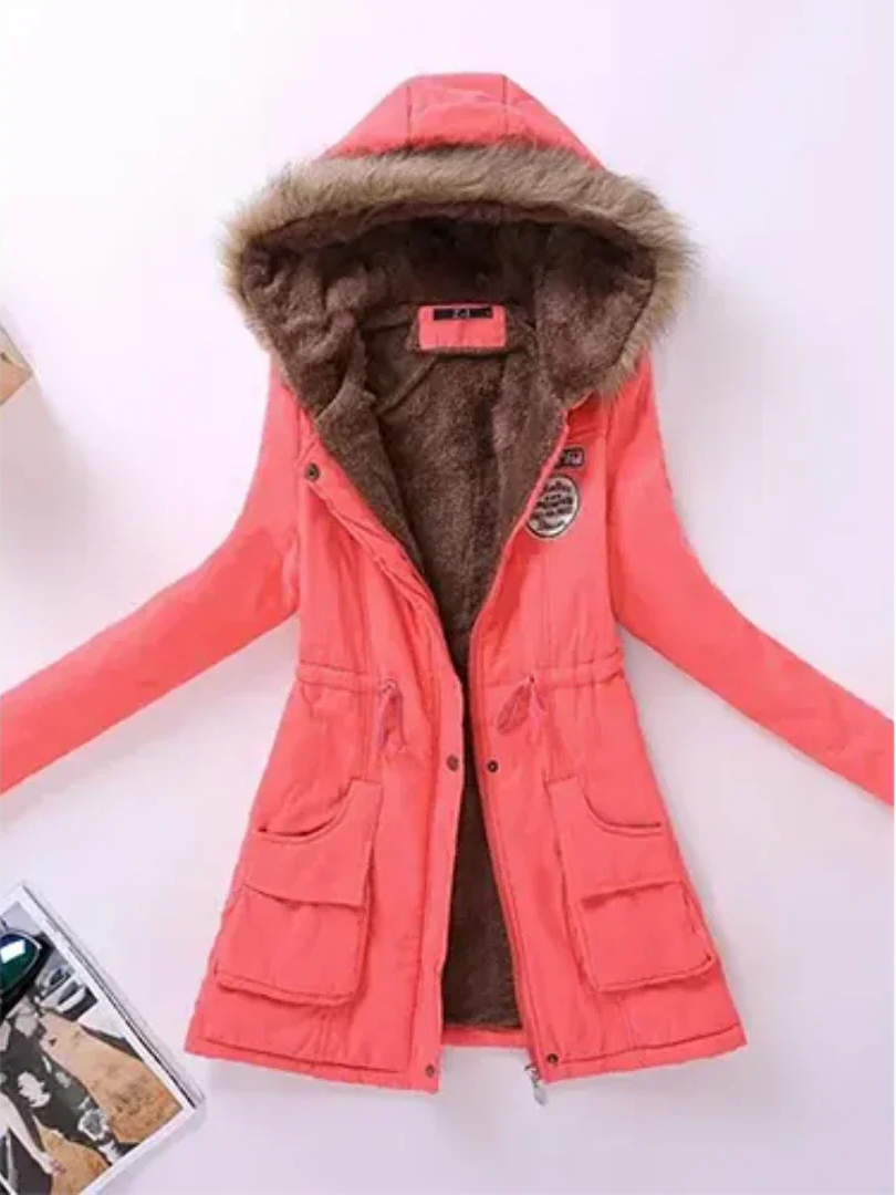 Veste Hiver Doublée Élégante pour Femme
