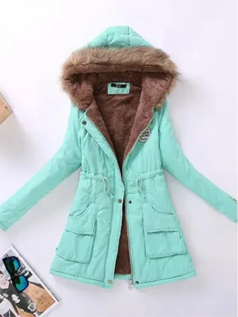 Veste Hiver Doublée Élégante pour Femme