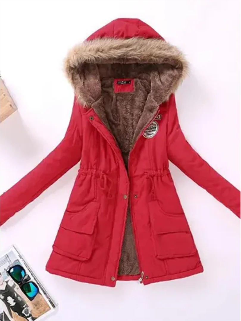 Veste Hiver Doublée Élégante pour Femme