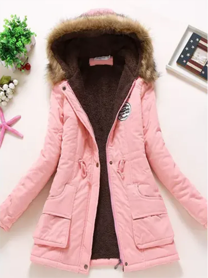 Veste Hiver Doublée Élégante pour Femme