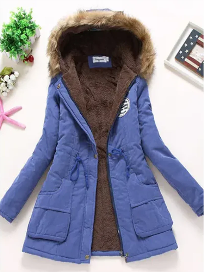 Veste Hiver Doublée Élégante pour Femme