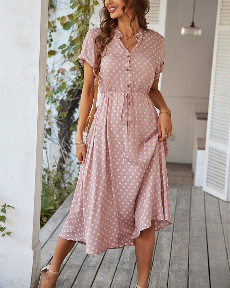 Robe Florale Élégante pour Femme - Parfaite pour l'Été ou les Soirées - LuxeStyle