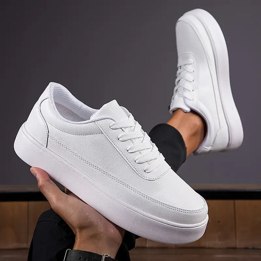 Chaussures Running Homme Légères Blanc - LuxeStyle
