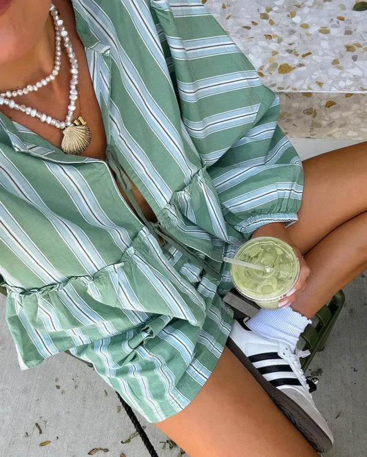 Tenue Été Femme Deux Pièces Legère - LuxeStyle