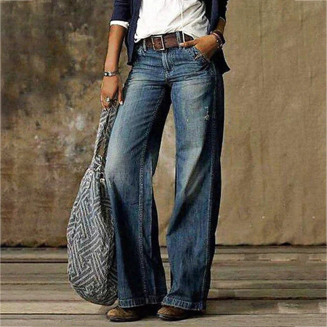 Pantalon femme élégant taille haute