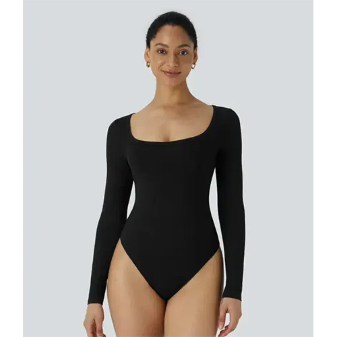 Bodysuit Féminin Manches Courtes - luxestyle