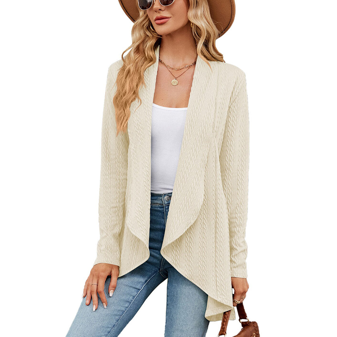 Gilet Élégant Taille Droite pour Femme Automne
