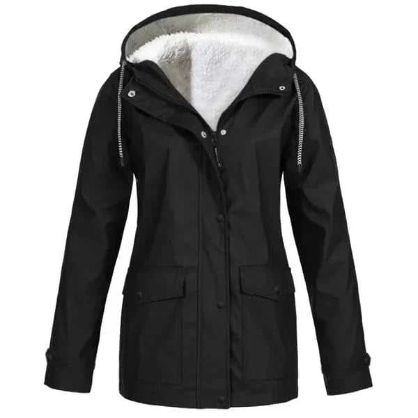 AquaShield™ – Manteau Polaire Imperméable & Coupe-Vent