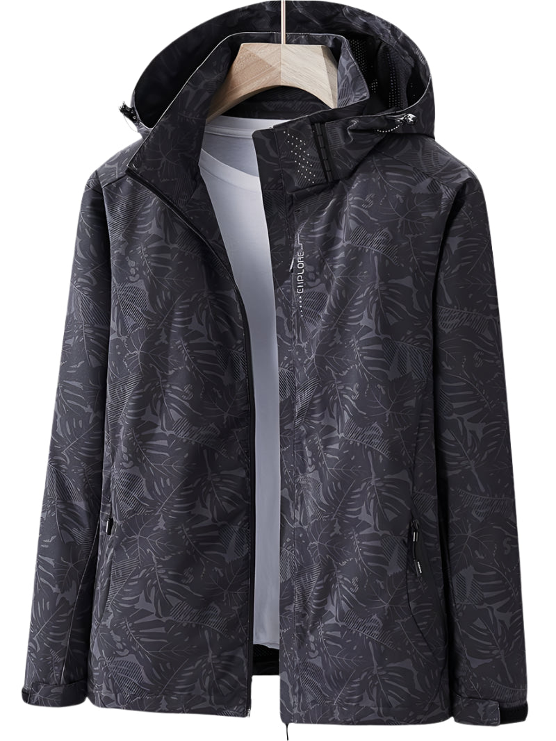 AquaShield™ – Veste Imperméable Femme Coupe-Vent Élégante