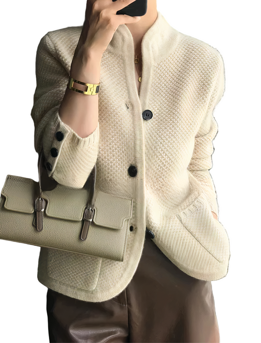Cardigan Femme Élégant Boutons - luxestyle