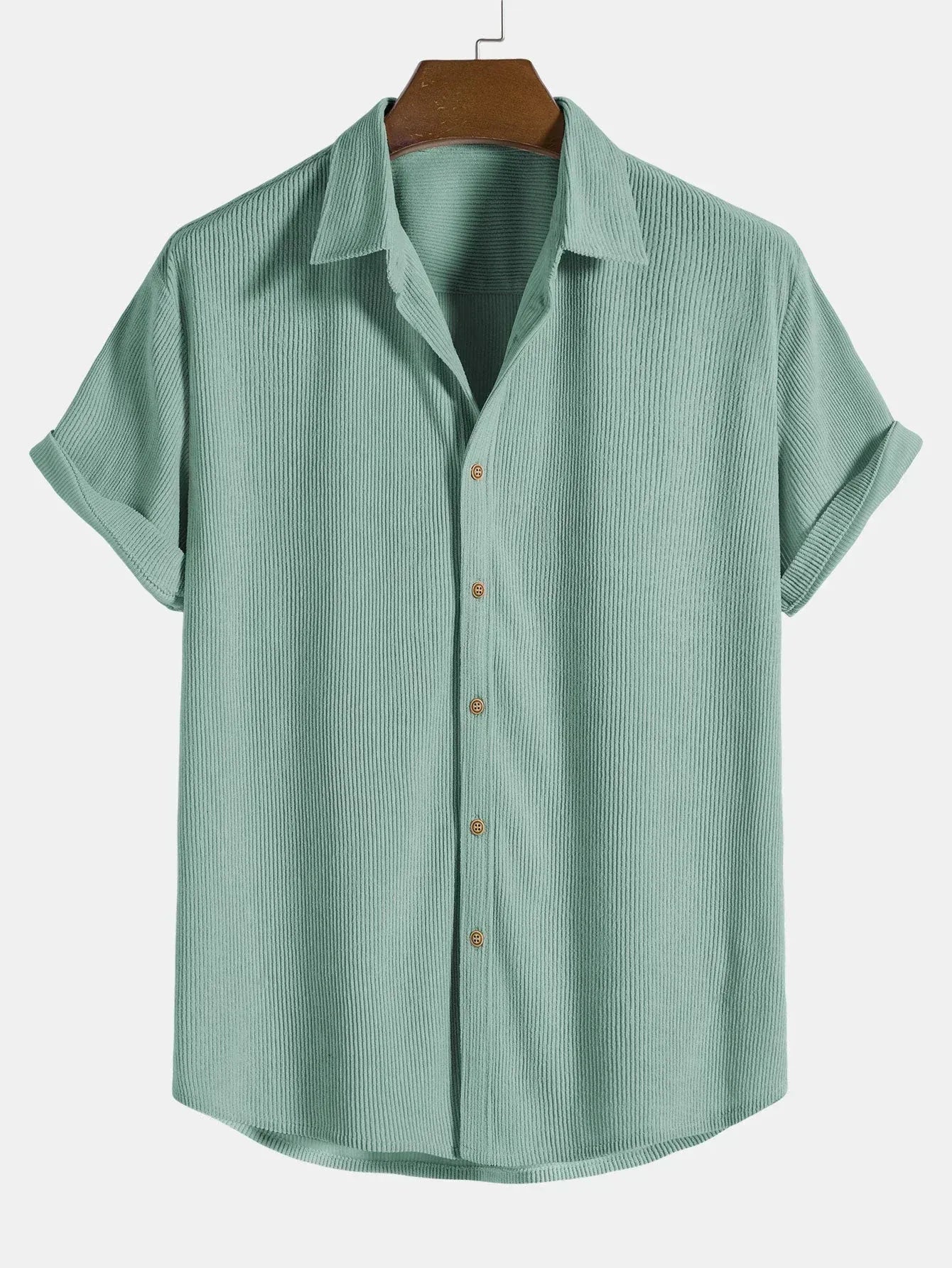 Chemise Homme Élégante Manches Courtes pour Été - LuxeStyle