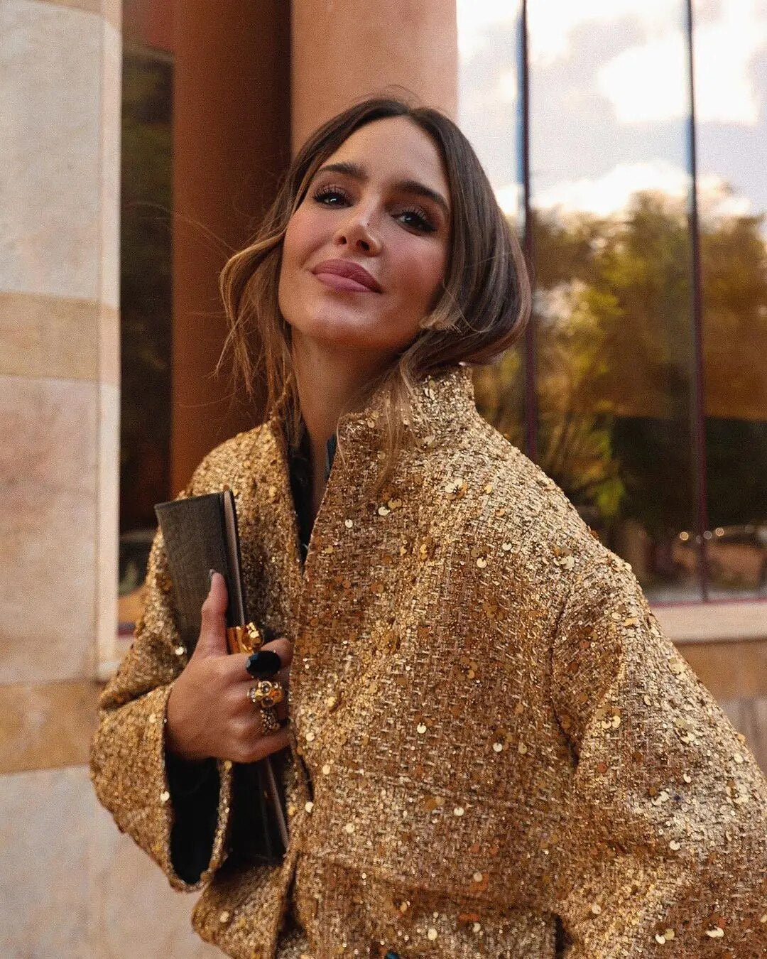 Veste bomber femme élégante et courte - luxestyle