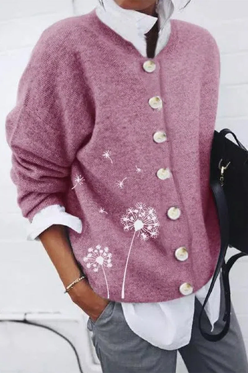 Cardigan Femme Imprimé Chic