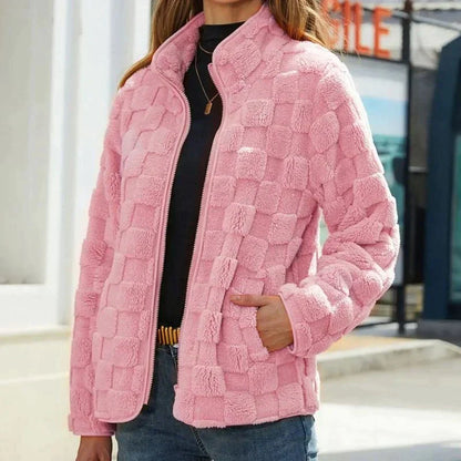 Veste Courte D’Hiver Pour Femme | Manches Longues