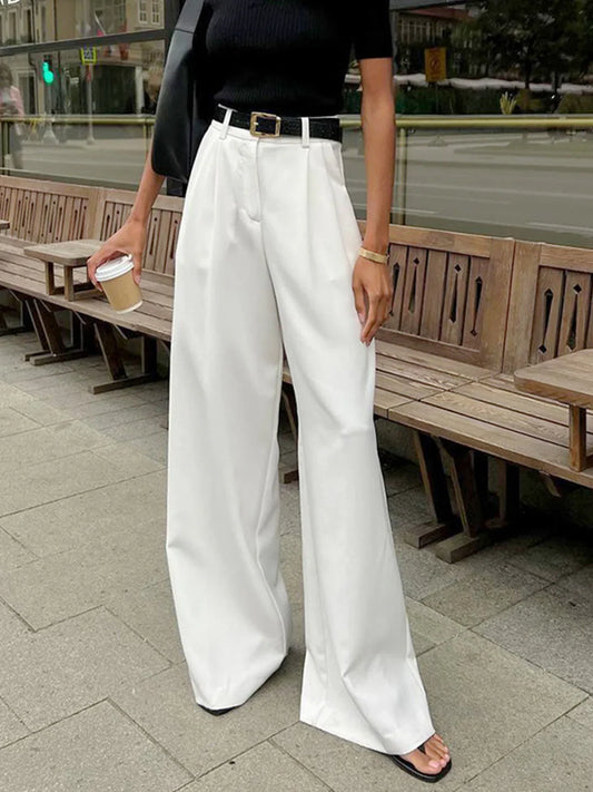 Mia - Pantalon femme confortable taille plus grande style décontracté - LuxeStyle